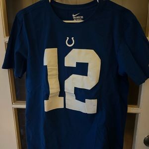 Nike Colts Andrew Luck #12 short sleeve med T-shirt preowned